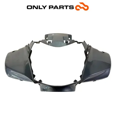 Coprimanubrio Anteriore Grigio Honda SH 300 2011 OEM 53205-KTW-B000 Handle Cover Honda SH 300cc 2011 Grigio usato — foto reale 1