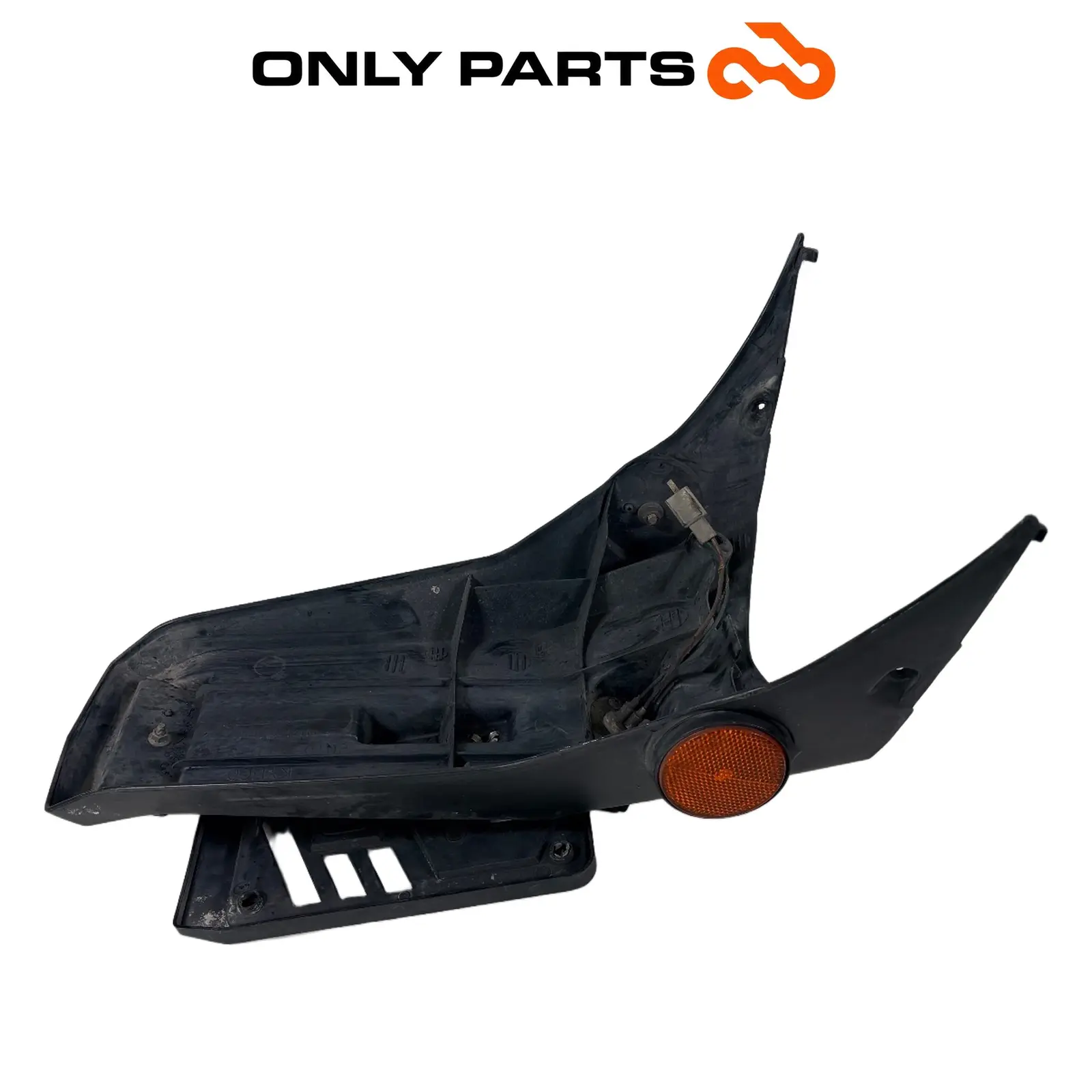parafango posteriore / portatarga Kymco People S 200cc 2013 Grigio usato — foto reale 7