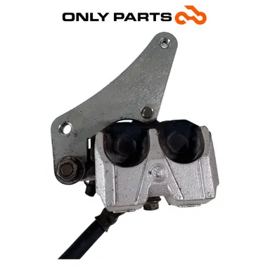 pinza freno anteriore + tubo freno Garelli XO 125cc 2010 Grigio usato — foto reale 5