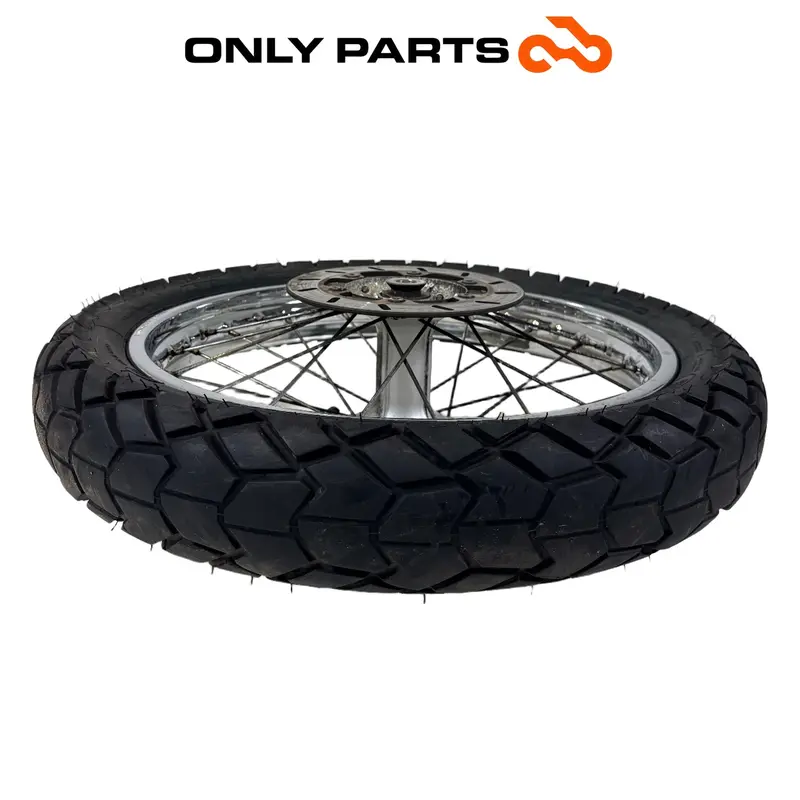 CERCHIO RUOTA POSTERIORE A RAGGI DA 18 CON DISCO CORONA YAMAHA DT 125 2005 / RIM — 3