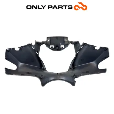 Coprimanubrio Anteriore Grigio Honda SH 300 2011 OEM 53205-KTW-B000 Handle Cover Honda SH 300cc 2011 Grigio usato — foto reale 6