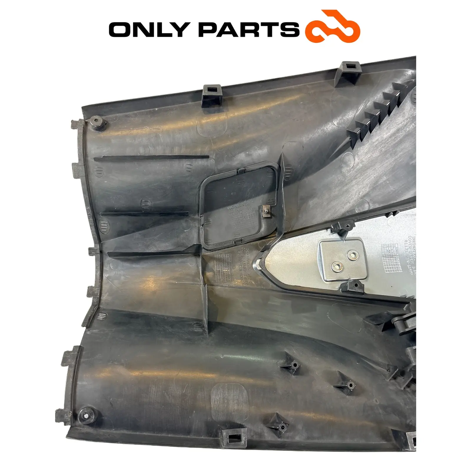 RETROSCUDO CONTROSCUDO INTERNO HONDA SH 300 2011 OEM 81132-KTW-B000 LEG SHIELD Honda SH 300cc 2011 Grigio usato — foto reale 9