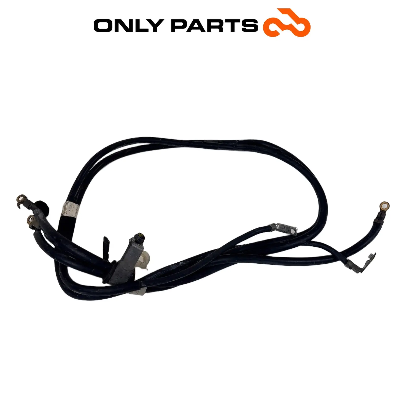 Cavi Batteria Motorino Avviamento Massa Positivo Honda SH 300 2011 Starter Cable Honda SH 300cc 2011 Grigio usato — foto reale 3