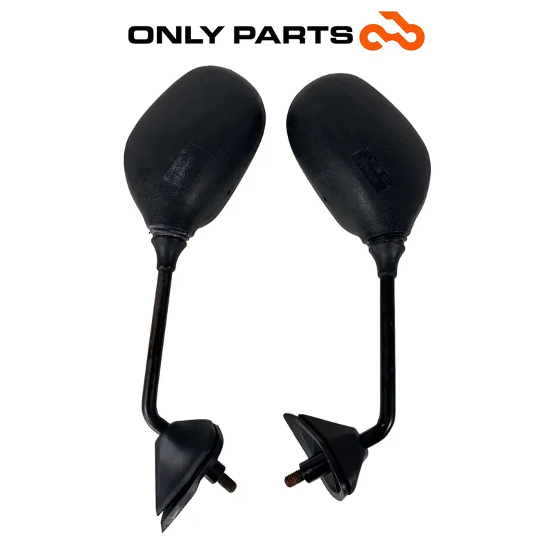 COPPIA SPECCHIETTI RETROVISORI ORIGINALI NERI FILETTATURA YAMAHA XENTER 150 2015 — 2