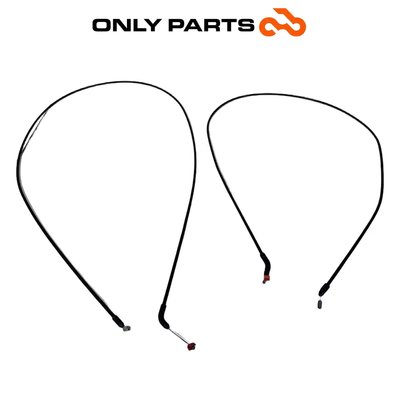 COPPIA CAVI SBLOCCO SELLA VANO PIAGGIO MP3 HYBRID 300 2010 SEAT RELEASE CABLE