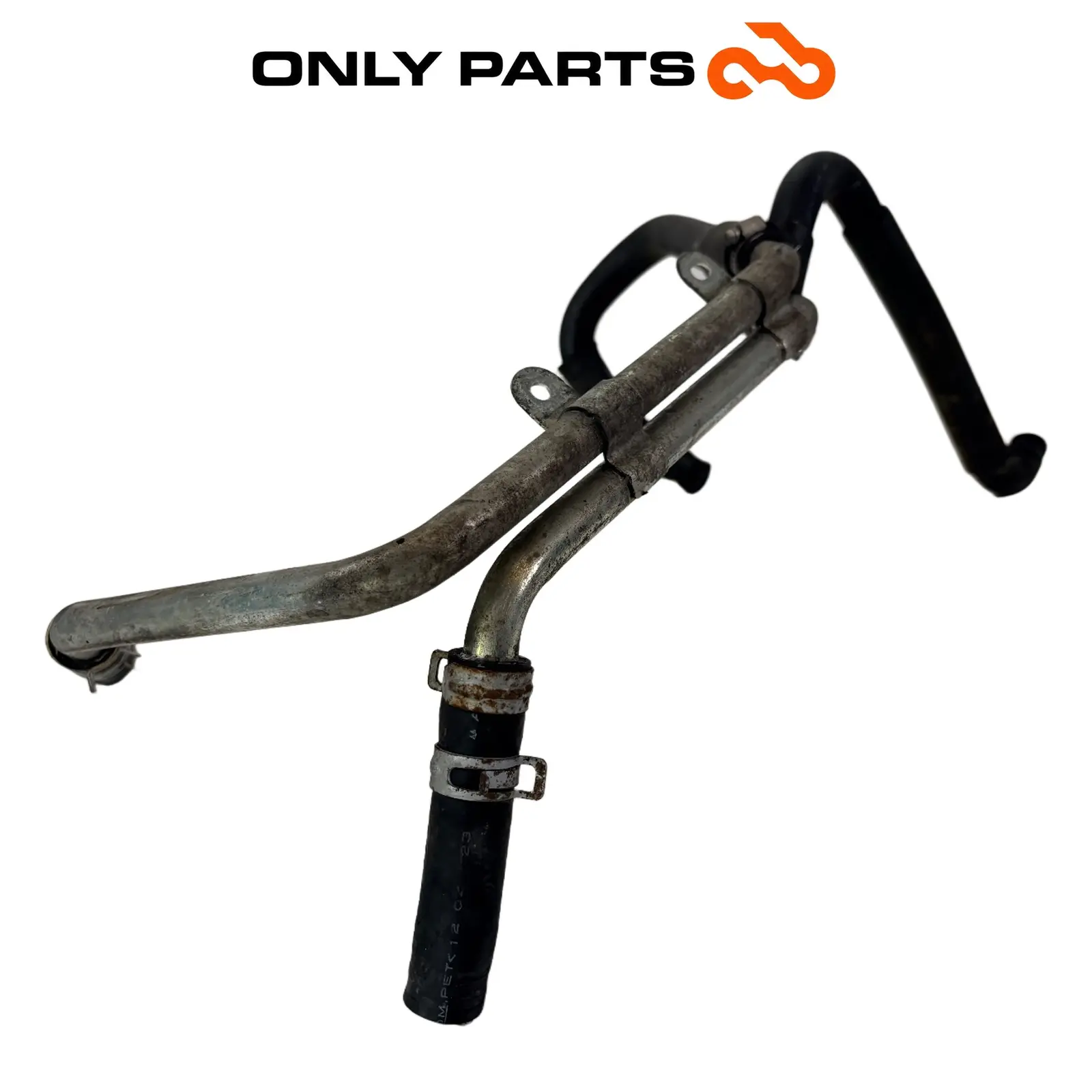 Coppia tubi rigidi radiatore acqua Honda SH 300cc 2011 Grigio usato — foto reale 5
