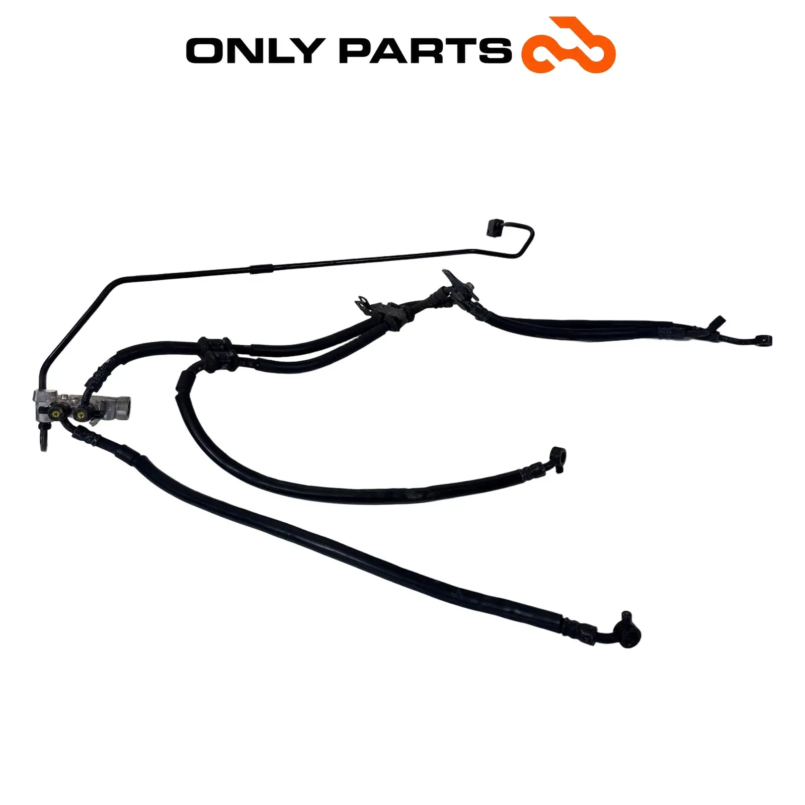 Tubi Freno Con Valvola Ritardo CBS Nissin Honda SH 300 2011 / Brake Hose Delay Honda SH 300cc 2011 Grigio usato — foto reale 3