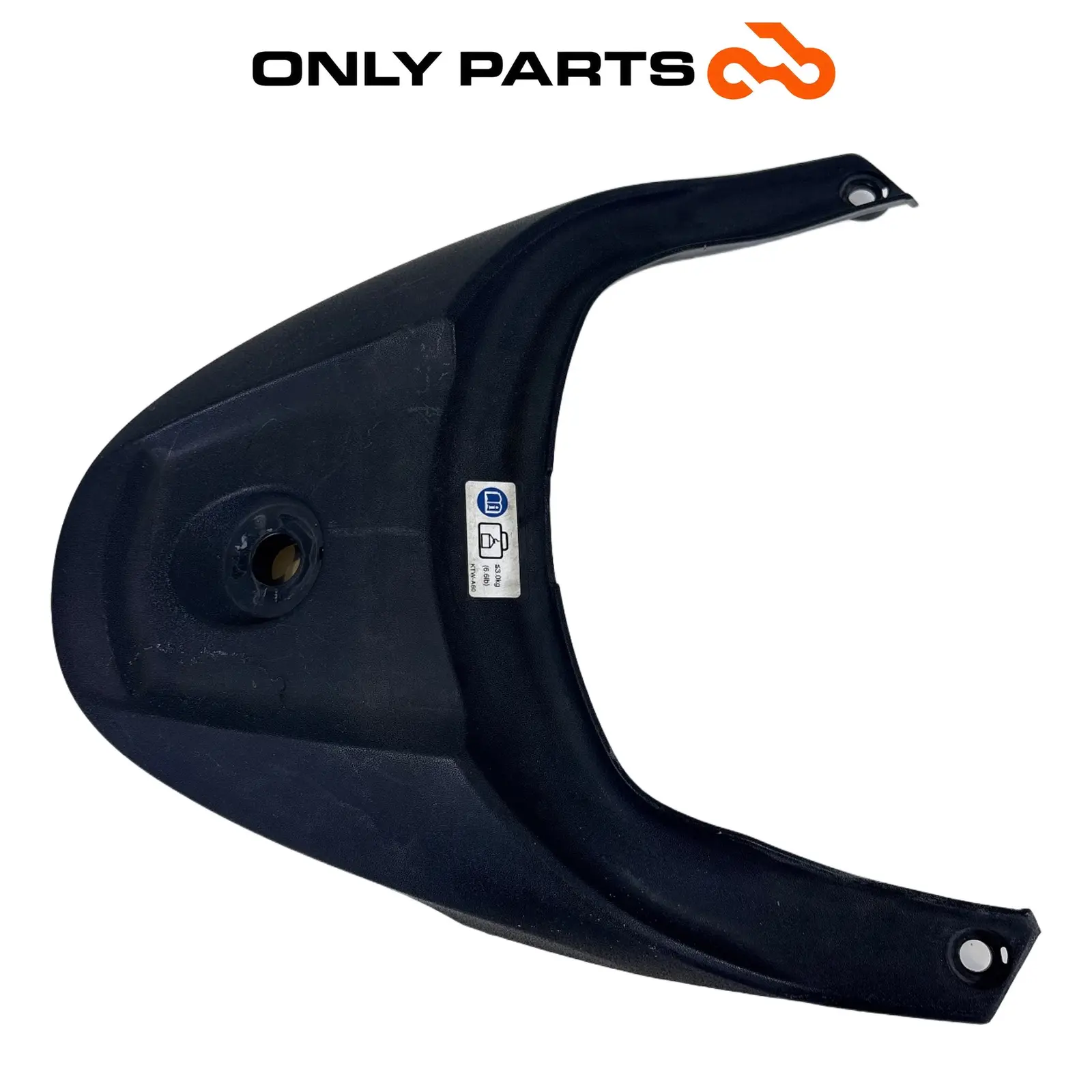 Cover Centrale Posteriore Tappo Serbatoio Honda SH 300 2011 OEM 83700-KTW-B000 Honda SH 300cc 2011 Grigio usato — foto reale 2