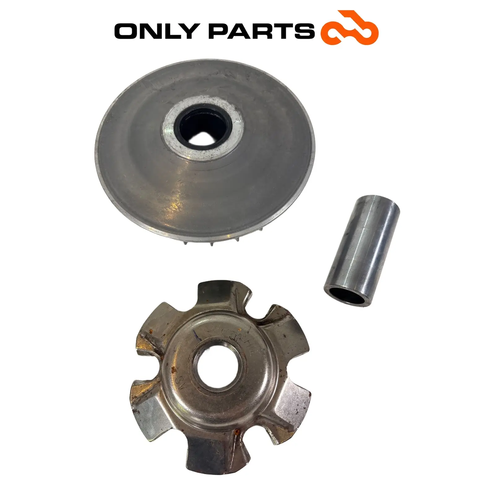 VARIATORE SEMIPULEGGIA MOBILE CALOTTA BOCCOLA RULLI HONDA SH 300 2011 / VARIATOR Honda SH 300cc 2011 Grigio usato — foto reale 8