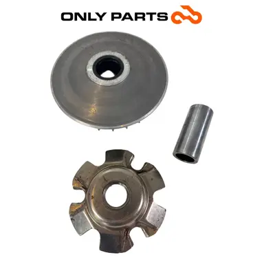 VARIATORE SEMIPULEGGIA MOBILE CALOTTA BOCCOLA RULLI HONDA SH 300 2011 / VARIATOR Honda SH 300cc 2011 Grigio usato — foto reale 8