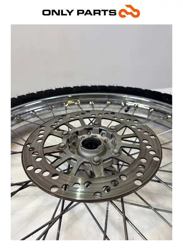 CERCHIO RUOTA ANTERIORE A RAGGI DA 21 CON DISCO FRENO YAMAHA DT 125 2005 / WHEEL — 3