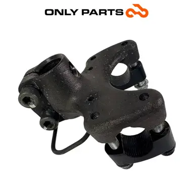 Staffa supporto sterzo / manubrio Suzuki Burgman 400cc 2004 Grigio usato — foto reale 3