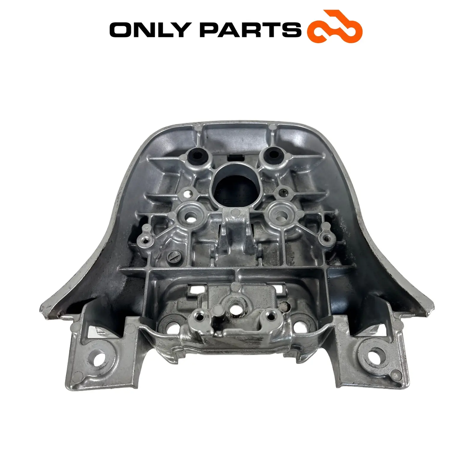 Staffa supporto maniglione posteriore Suzuki Burgman 400cc 2004 Grigio usato — foto reale 5