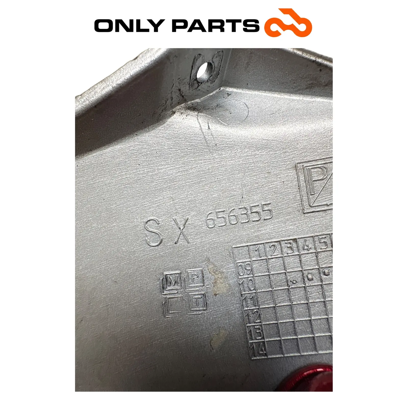 Fianchetto posteriore SX Piaggio Beverly 300cc 2010 usato — foto reale 10