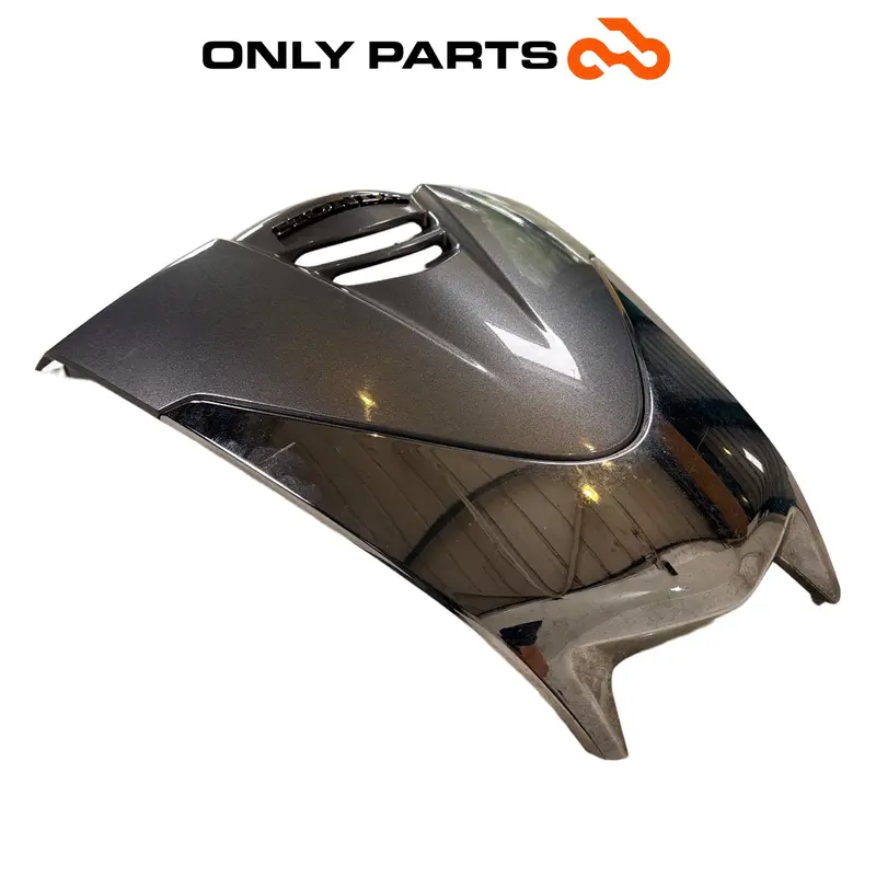 Scudo Anteriore Superiore Grigio Con Cromatura Honda SH 300 2011 64301-KTW-B000 — 4