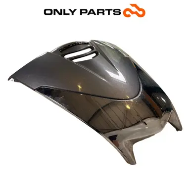 Scudo Anteriore Superiore Grigio Con Cromatura Honda SH 300 2011 64301-KTW-B000 Honda SH 300cc 2011 Grigio usato — foto reale 4