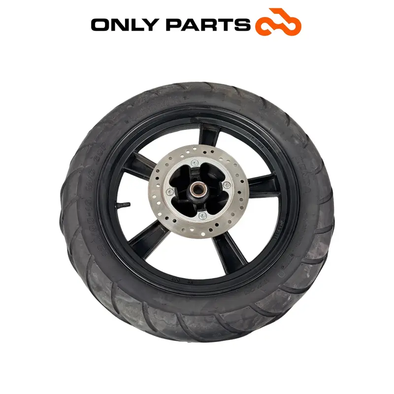 CERCHIO POSTERIORE RUOTA 16 + DISCO GARELLI XO 125 2010 REAR WHEEL RIM ORIGINALE