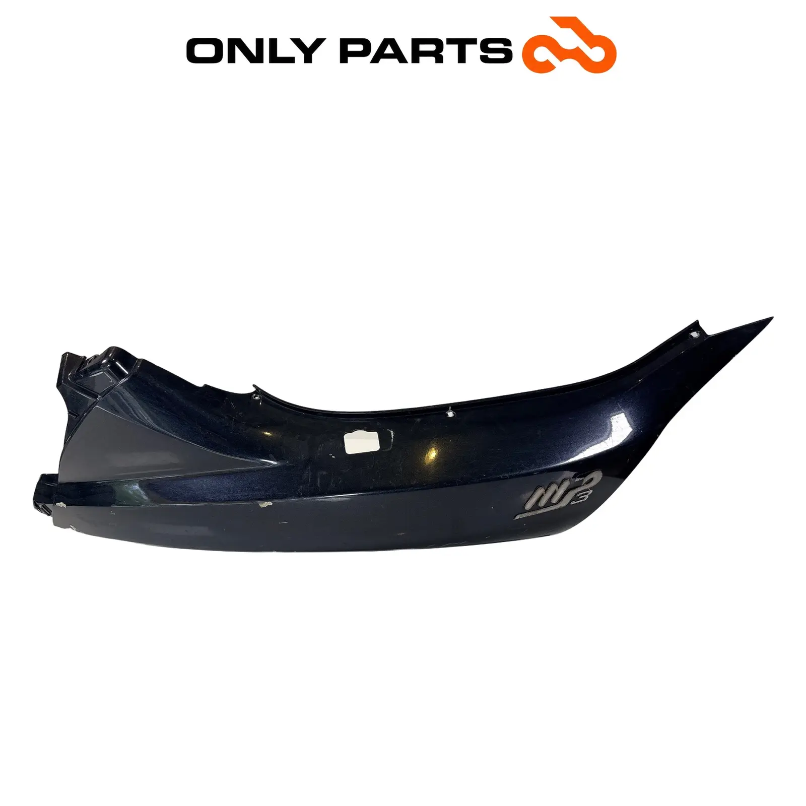 Fianchetto Carena Posteriore SX Blu 624447 Piaggio MP3 Hybrid 300 2010 Side Cowl Piaggio MP3 Hybrid 300cc usato — foto reale 5