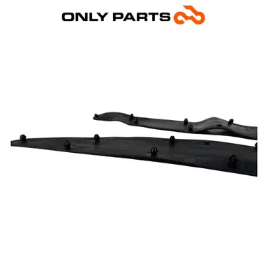 COPPIA TAPPETINI PEDANA GOMMA HONDA PCX 125 2014 64326-K35-V000 FLOOR MAT Honda PCX 125cc usato — foto reale 6