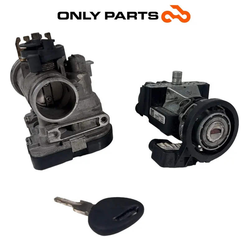 KIT SERRATURE BLOCCHETTO ACCENSIONE CON CHIAVI PIAGGIO MP3 YOURBAN 300 2013 OEM