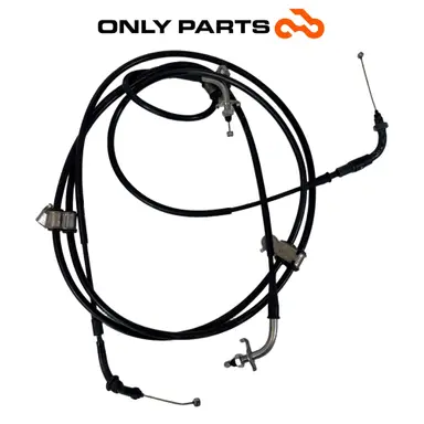 CAVI ACCELERATORE GAS HONDA PCX 125 2014 COPPIA THROTTLE CABLE ORIGINALI Honda PCX 125cc usato — foto reale 4