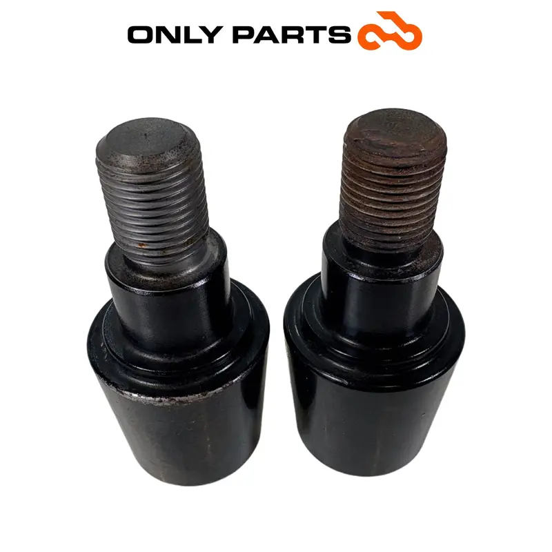 COPPIA CONTRAPPESI MANUBRIO TERMINALI YAMAHA X-MAX 250 2008 / BAR ENDS OEM — 3