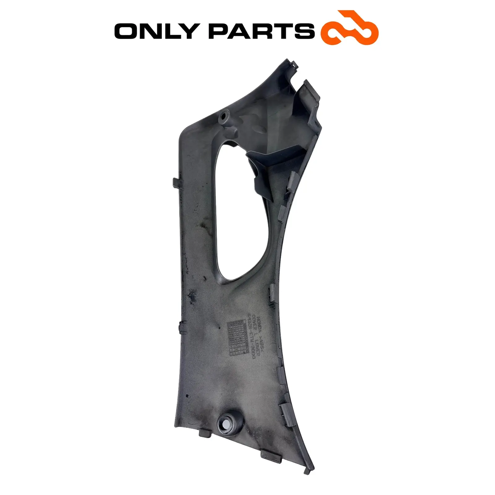 Carena Sottopedana Sinistra Grigio Honda SH 300 2011 OEM 64326-KTW-9000 L Lower Honda SH 300cc 2011 Grigio usato — foto reale 7