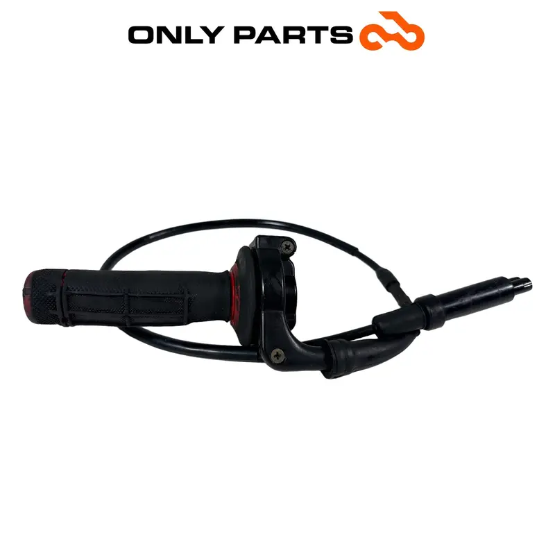 MANOPOLA DESTRA DX GAS CON COMANDO E CAVO ACCELERATORE YAMAHA DT 125 2005 / OEM — 2