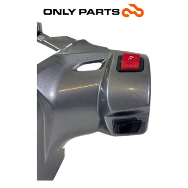 Coprimanubrio Posteriore Con Comandi Devioluci Honda SH 300 2011 53206-KTW-B000 Honda SH 300cc 2011 Grigio usato — foto reale 6