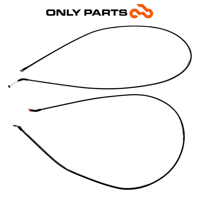 COPPIA CAVI SBLOCCO SELLA VANO PIAGGIO MP3 HYBRID 300 2010 SEAT RELEASE CABLE — 3