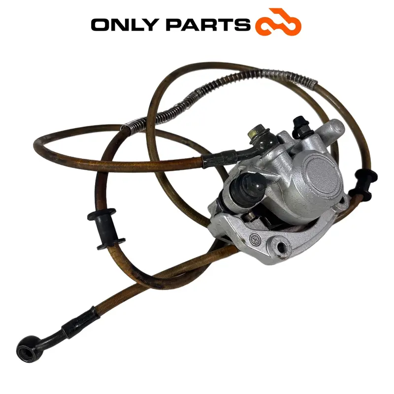 PINZA FRENO POSTERIORE CON TUBO GARELLI XO 125 2010 REAR BRAKE CALIPER ORIGINALE — 2