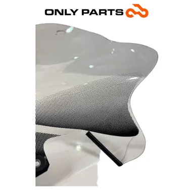 Parabrezza Cupolino Kappa Fume Con Base Piaggio MP3 Hybrid 300 2010 Windshield Piaggio MP3 Hybrid 300cc usato — foto reale 5