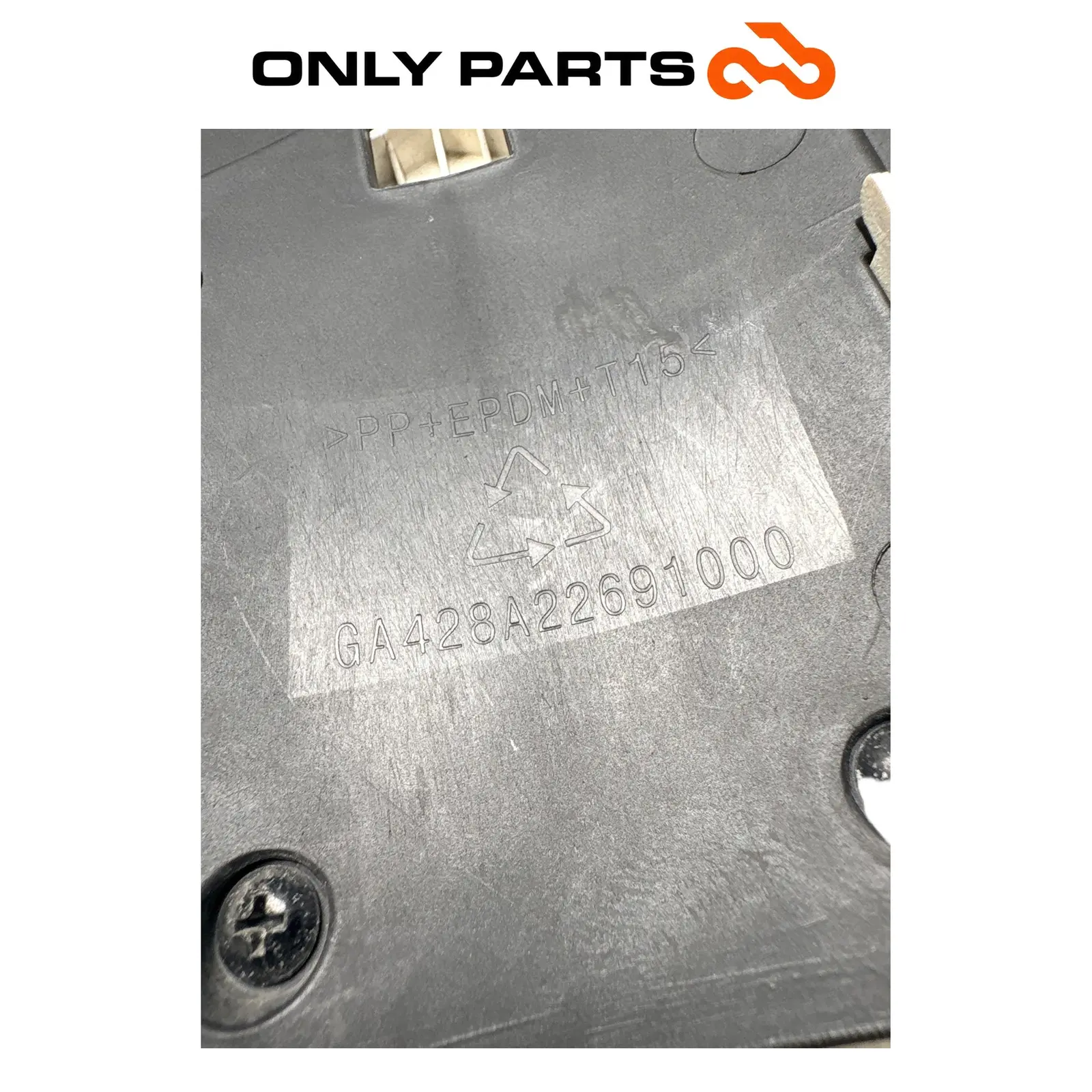 Coprimanubrio / cover strumentazione Garelli XO 125cc 2010 Grigio usato — foto reale 8