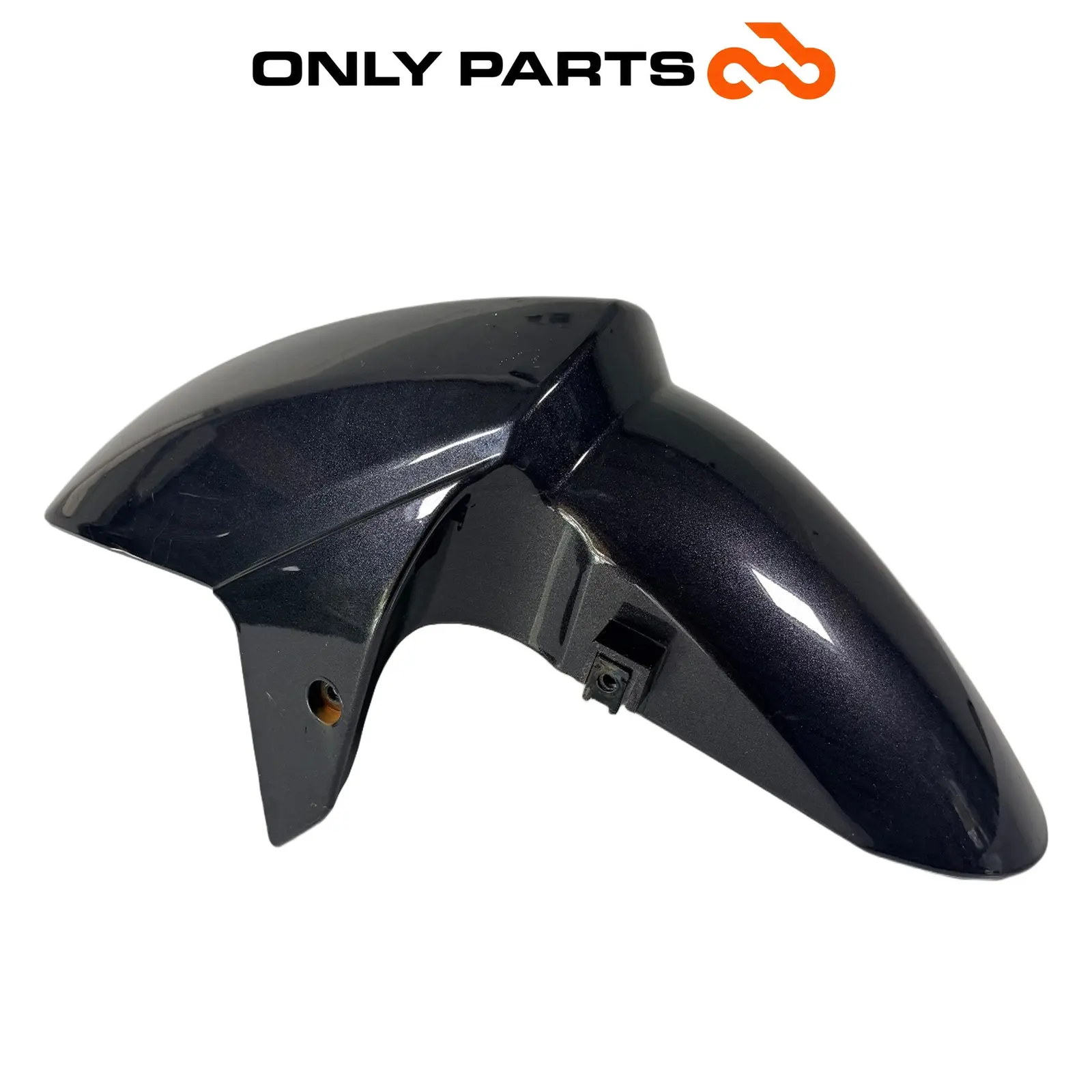 Parafango anteriore Garelli XO 125cc 2010 Grigio usato — foto reale 2