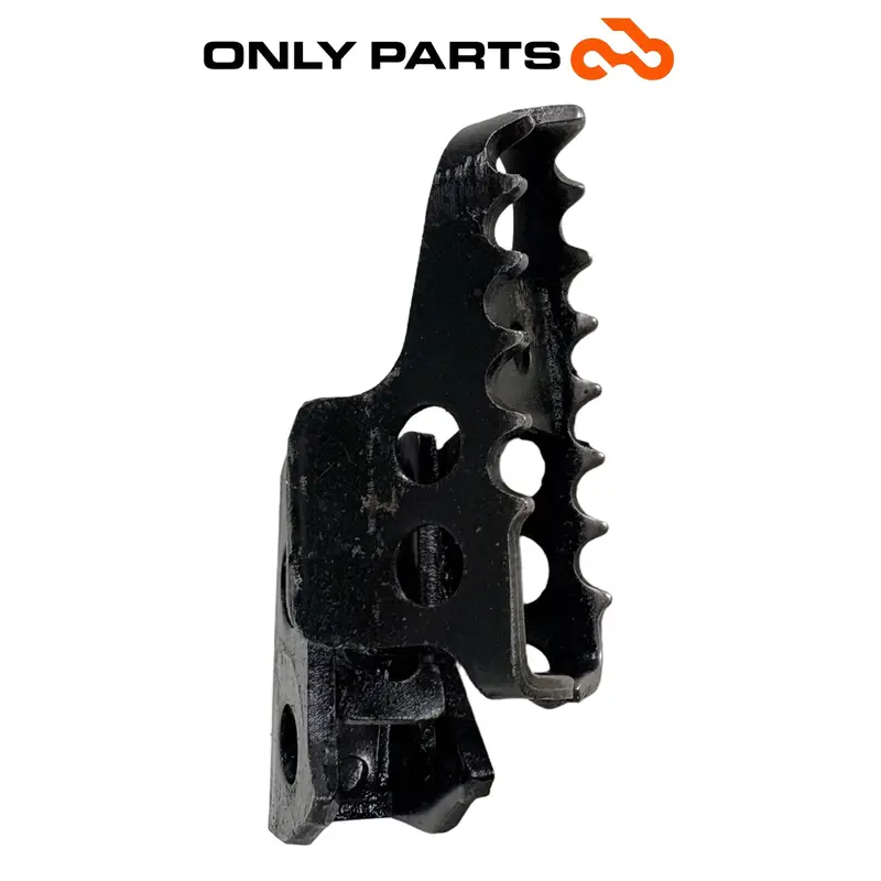 COPPIA PEDANE POGGIAPIEDI PILOTA CON MOLLE E PERNI YAMAHA DT 125 2005 / FOOTPEGS — 4