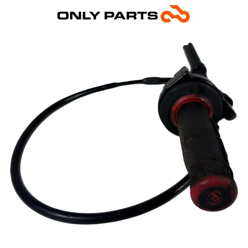 MANOPOLA DESTRA DX GAS CON COMANDO E CAVO ACCELERATORE YAMAHA DT 125 2005 / OEM