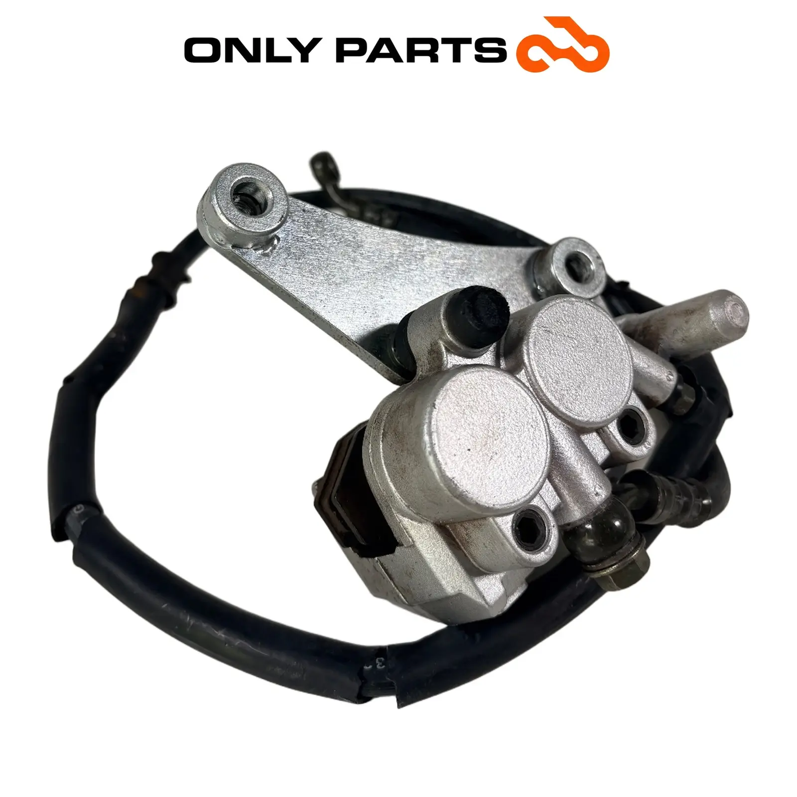 pinza freno anteriore + tubo freno Garelli XO 125cc 2010 Grigio usato — foto reale 3