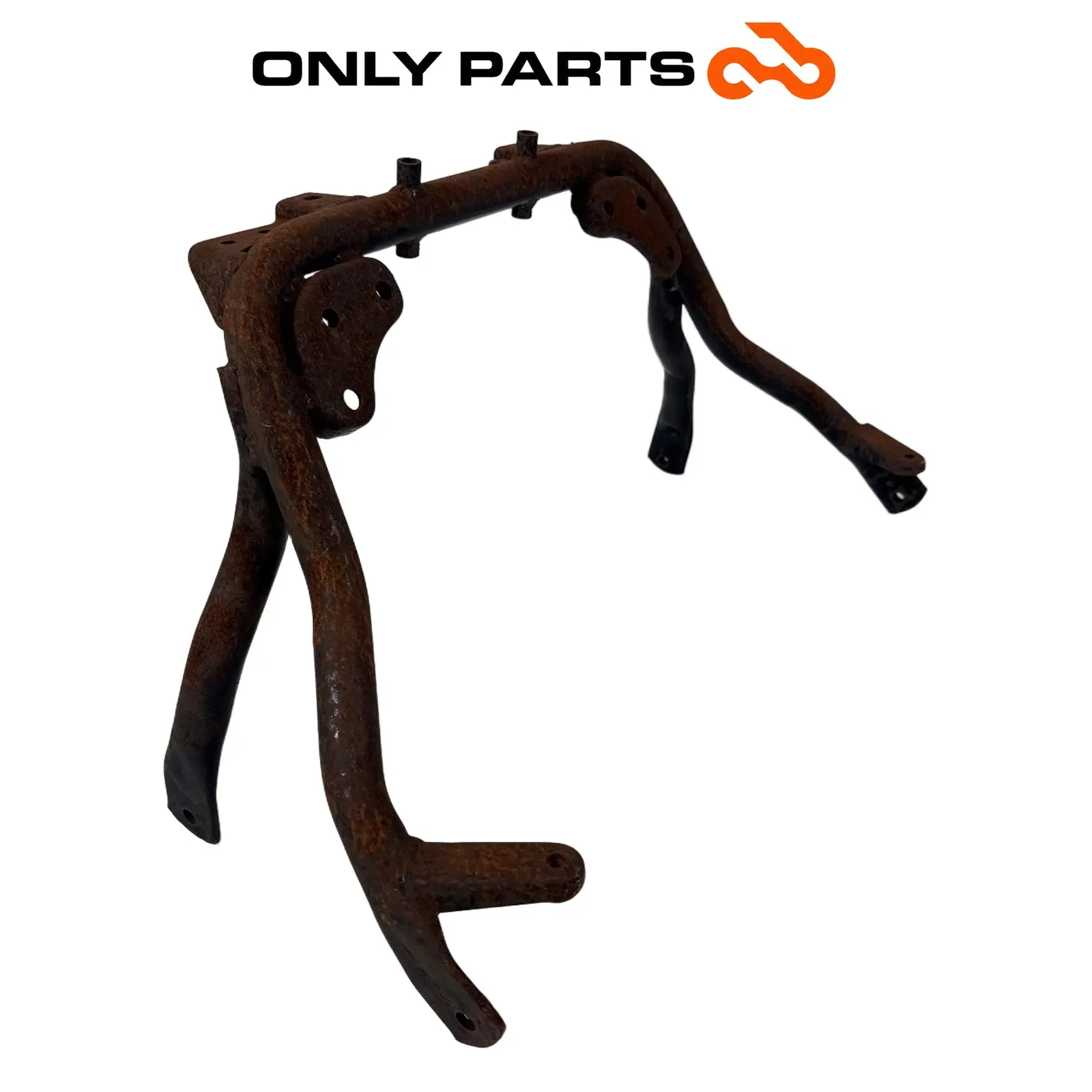 Telaietto POSTERIORE Supporto Telaio Piaggio MP3 Hybrid 300 2010 REAR Subframe Piaggio MP3 Hybrid 300cc usato — foto reale 4