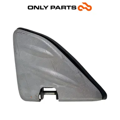 Coppia pedane passeggero posteriore Honda SH 300cc 2011 Grigio usato — foto reale 6