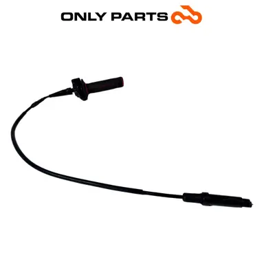 Manopola DX / comando gas + cavo gas Yamaha DT 125cc usato — foto reale 5