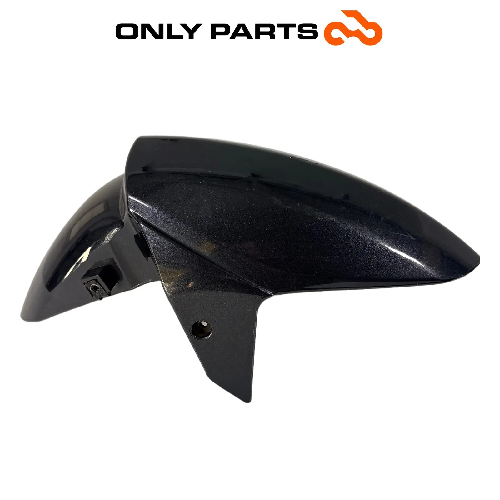 Parafango anteriore Garelli XO 125cc 2010 Grigio usato — foto reale 4