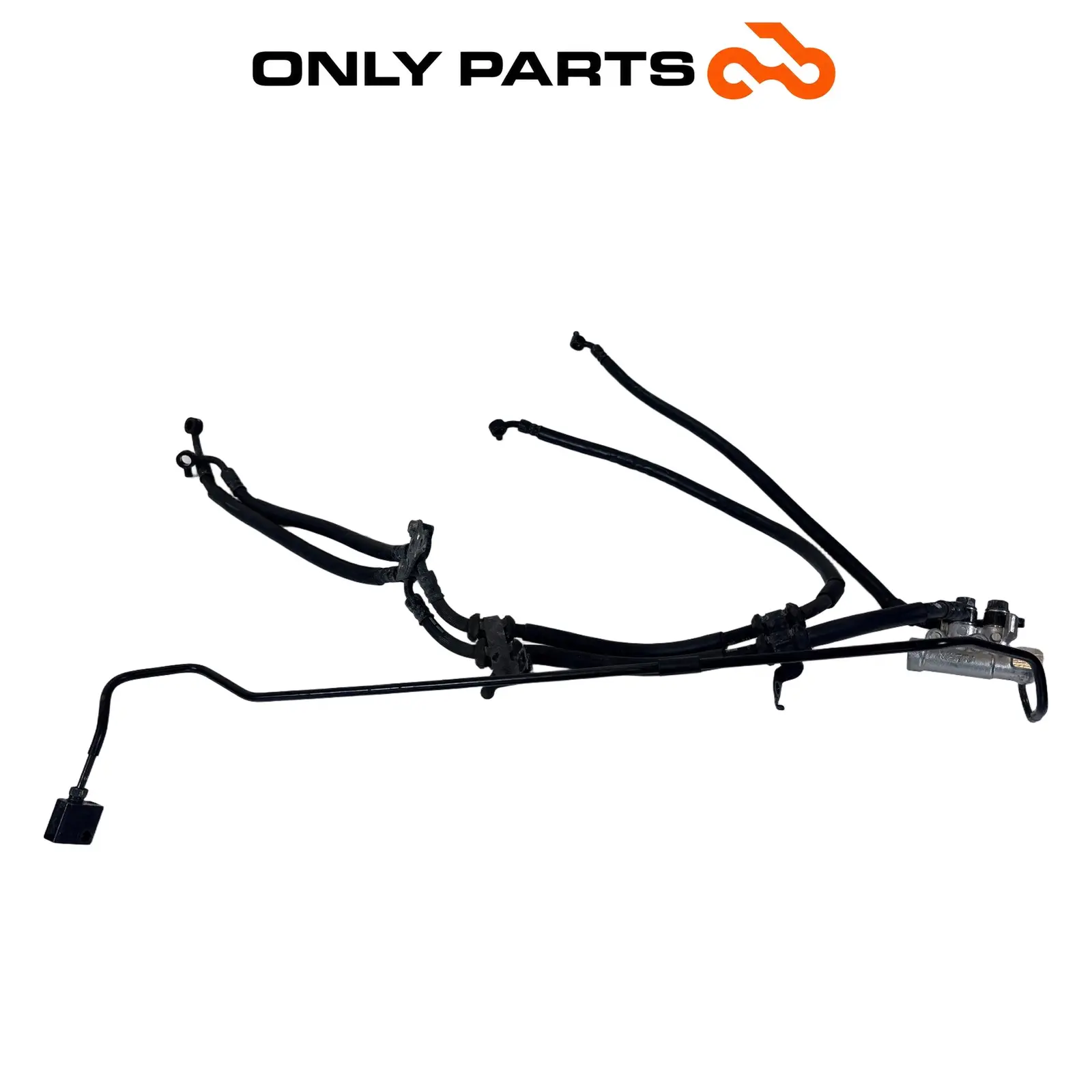 Tubi Freno Con Valvola Ritardo CBS Nissin Honda SH 300 2011 / Brake Hose Delay Honda SH 300cc 2011 Grigio usato — foto reale 4