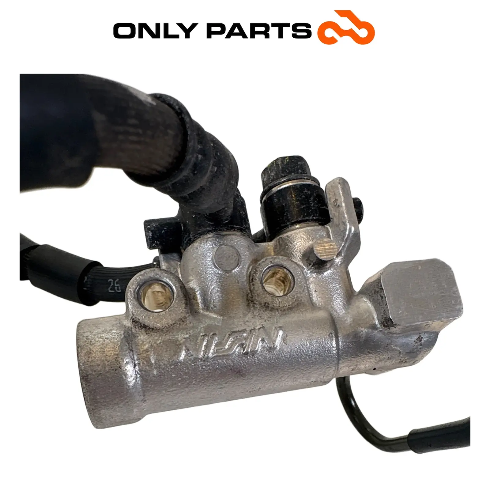 Tubi Freno Con Valvola Ritardo CBS Nissin Honda SH 300 2011 / Brake Hose Delay Honda SH 300cc 2011 Grigio usato — foto reale 2