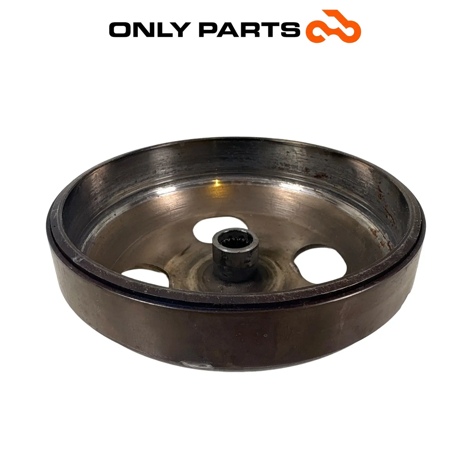 CAMPANA FRIZIONE CENTRIFUGA ORIGINALE HONDA SH 300 2011 / CLUTCH OUTER BELL DRUM Honda SH 300cc 2011 Grigio usato — foto reale 1