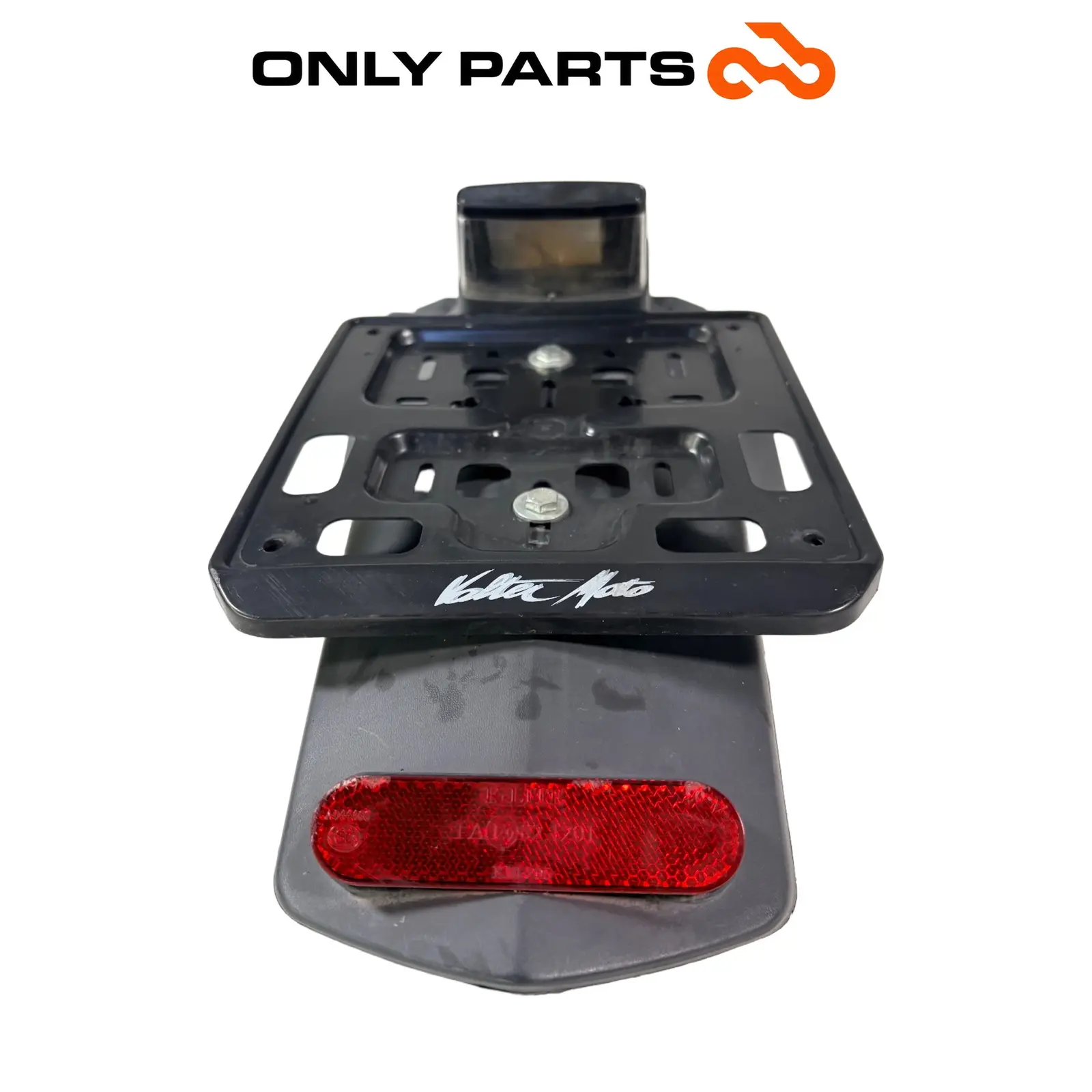 parafango posteriore / portatarga Garelli XO 125cc 2010 Grigio usato — foto reale 6