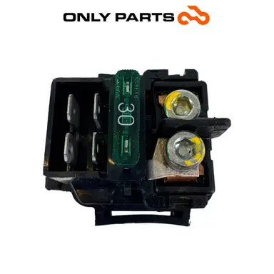 RELE TELERUTTORE AVVIAMENTO ORIGINALE HONDA SH 300 2011 / STARTER RELAY SWITCH Honda SH 300cc 2011 Grigio usato — foto reale 3