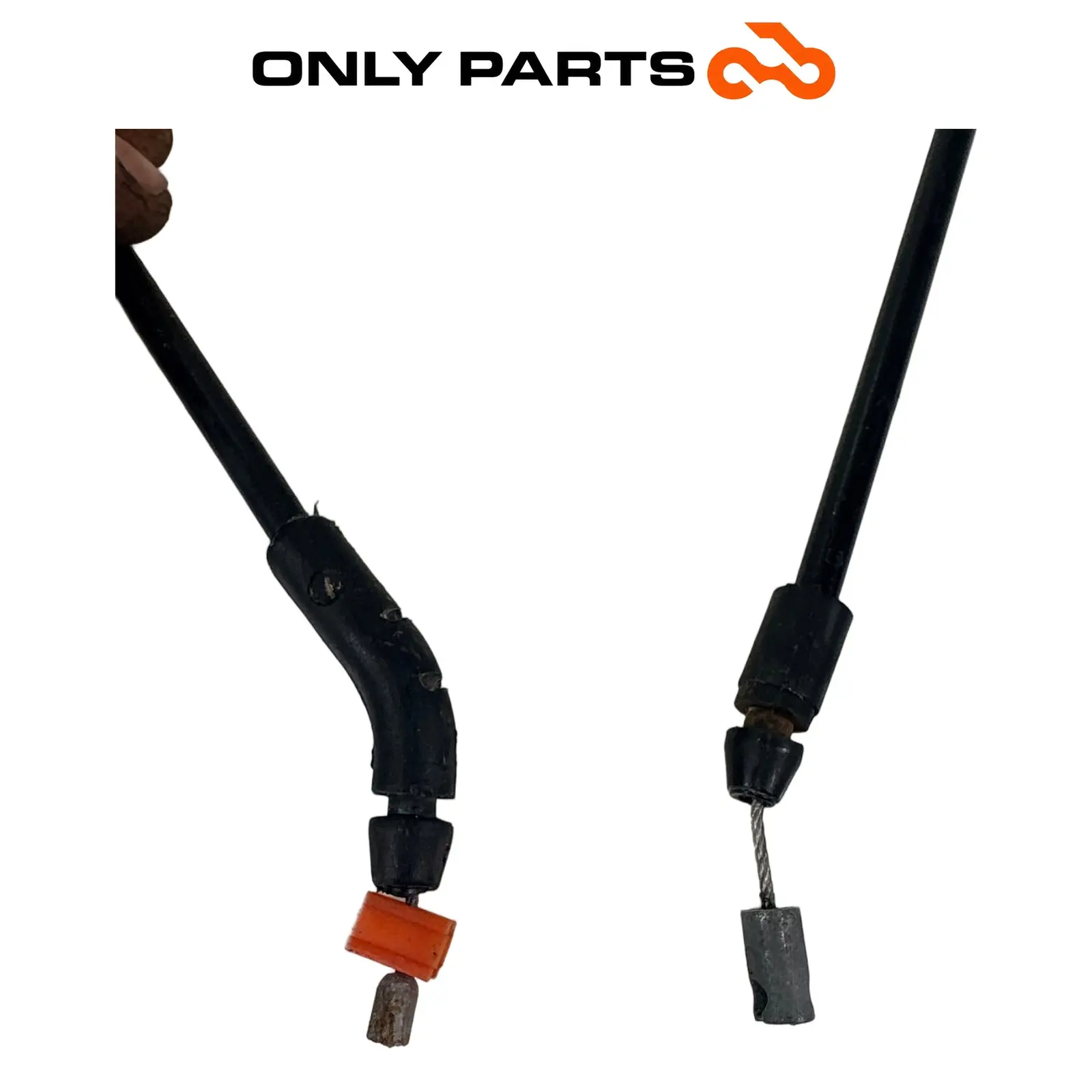 COPPIA CAVI SBLOCCO SELLA VANO PIAGGIO MP3 HYBRID 300 2010 SEAT RELEASE CABLE Piaggio MP3 Hybrid 300cc usato — foto reale 9