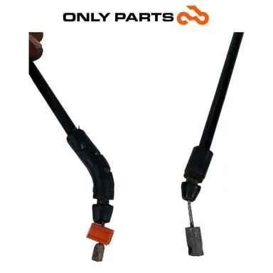 COPPIA CAVI SBLOCCO SELLA VANO PIAGGIO MP3 HYBRID 300 2010 SEAT RELEASE CABLE Piaggio MP3 Hybrid 300cc usato — foto reale 9