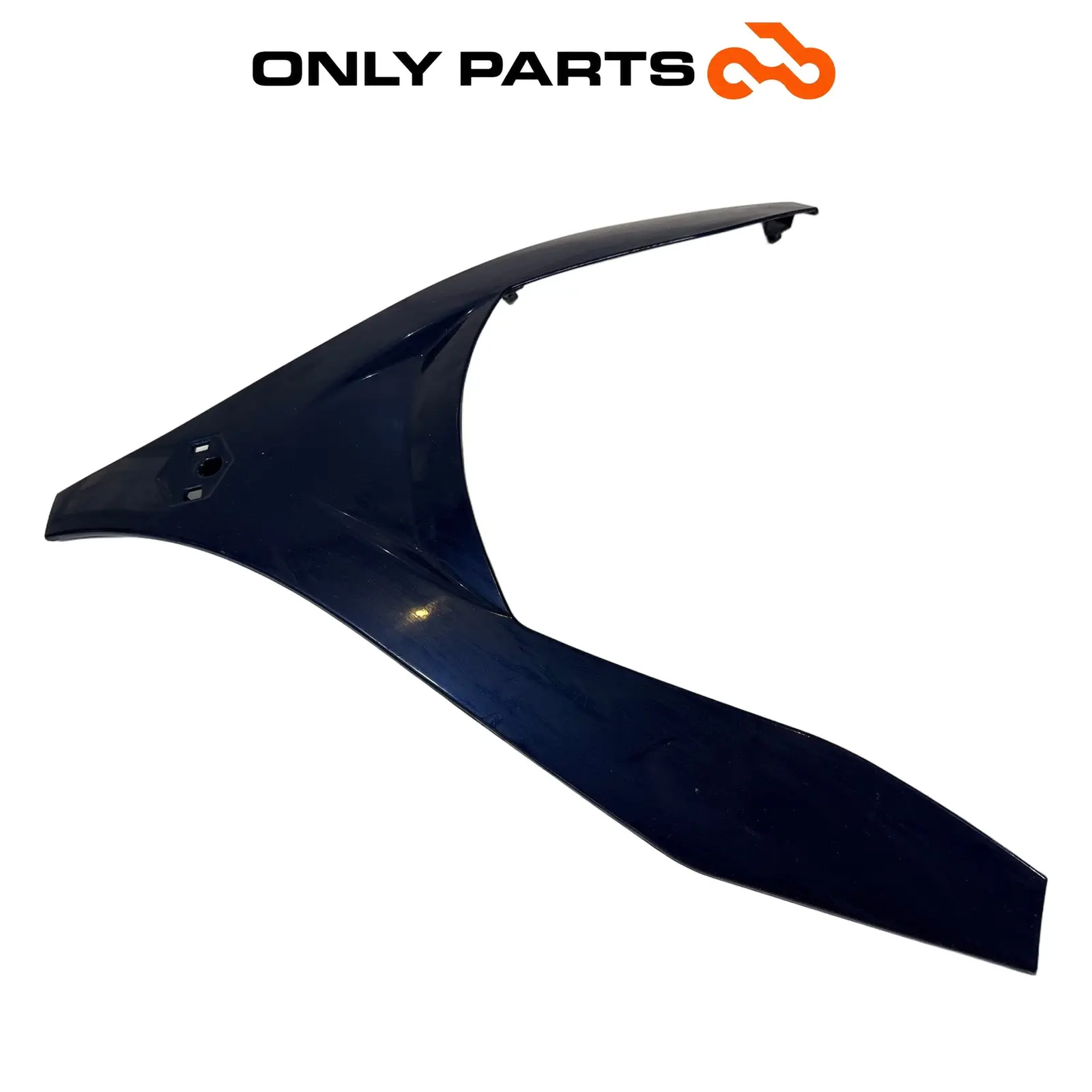 COVER Scudo SUPERIORE Anteriore Blu OEM 624432 Piaggio MP3 Hybrid 300 2010 Cover Piaggio MP3 Hybrid 300cc usato — foto reale 2