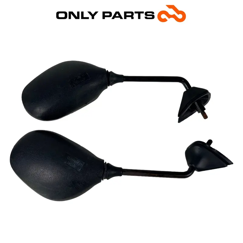 COPPIA SPECCHIETTI RETROVISORI ORIGINALI NERI FILETTATURA YAMAHA XENTER 150 2015 — 3